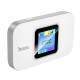 Роутер маршрутизатор 4G Hoco DQ12 Portable WiFi with display (Europe Asia and Africa) LTE 150Mbps White