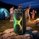Портативна колонка Bluetooth Hoco DS73 Sound outdoor RGB BT5.0 FM/USB/AUX/TF 40W Black
