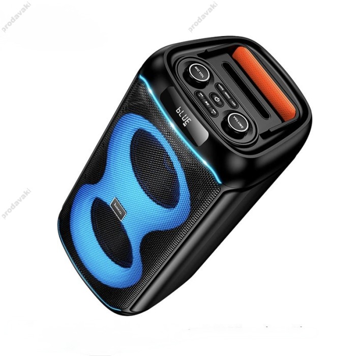 Портативна колонка Bluetooth Hoco DS74 Sound outdoor RGB BT5.0 FM/USB/AUX/TF 40W Black