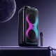 Портативна колонка Bluetooth Hoco DS74 Sound outdoor RGB BT5.0 FM/USB/AUX/TF 40W Black