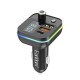 FM - трансмітер Earldom ET-M87 Car Charger 3.1A 2U 1C Black