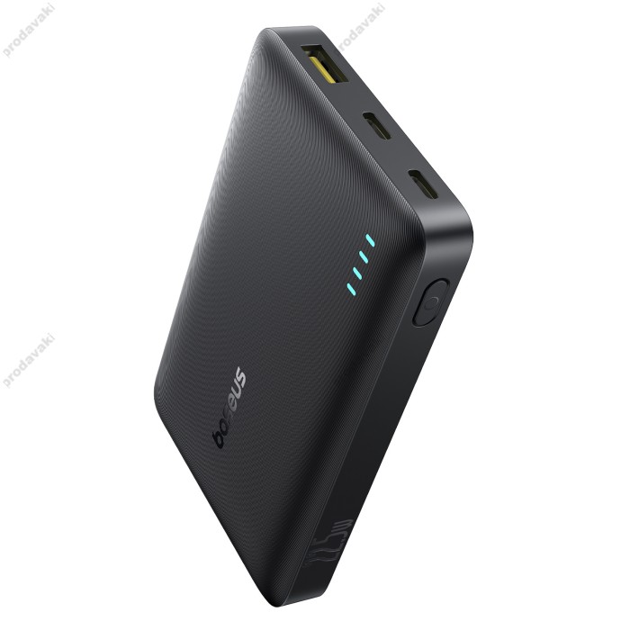 Повербанк портативний акумулятор Power bank Baseus EnerFill FP21 22.5W 10000 mAh Black P1008210D123-00