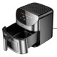 Аерогриль HOCO HE21 air fryer with touch screen and window 8L 1700W Black