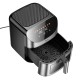 Аерогриль HOCO HE21 air fryer with touch screen and window 8L 1700W Black