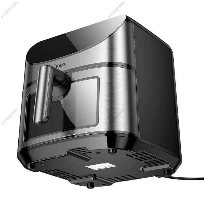 Аерогриль HOCO HE21 air fryer with touch screen and window 8L 1700W Black
