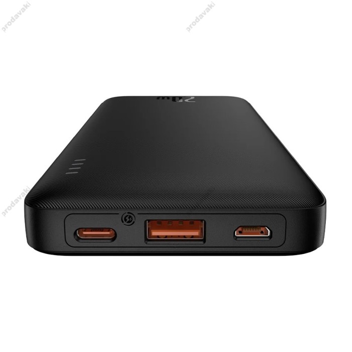 Повербанк портативний акумулятор Power bank Baseus Airpow 20W 10000 mAh Black PPQD090001
