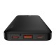 Повербанк портативний акумулятор Power bank Baseus Airpow 20W 10000 mAh Black PPQD090001
