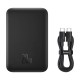 Повербанк портативний акумулятор Power bank Baseus Magnetic Mini Air MagSafe магнітний 20W 6000mAh Black