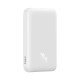 Повербанк портативний акумулятор Power bank Baseus Magnetic Mini Air MagSafe магнітний 20W 6000mAh White