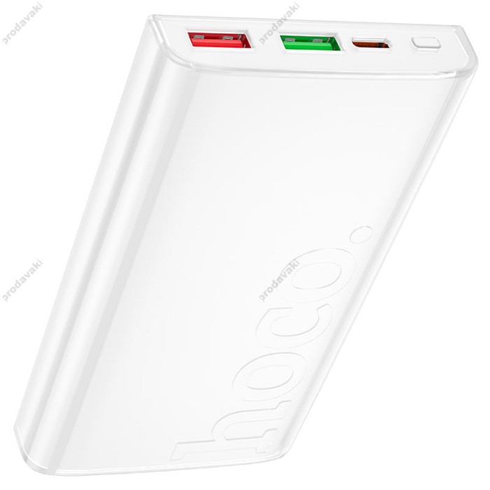 Повербанк портативний акумулятор Power Bank Hoco Q22 Taurus MagSafe 22.5W 10000 mAh White