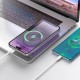 Повербанк портативний акумулятор Power Bank Hoco Q22 Taurus MagSafe 22.5W 10000 mAh Purple