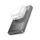 Повербанк портативний акумулятор Power bank Hoco Q26A Joy MagSafe магнітний 20W 10000 mAh Metal Grey