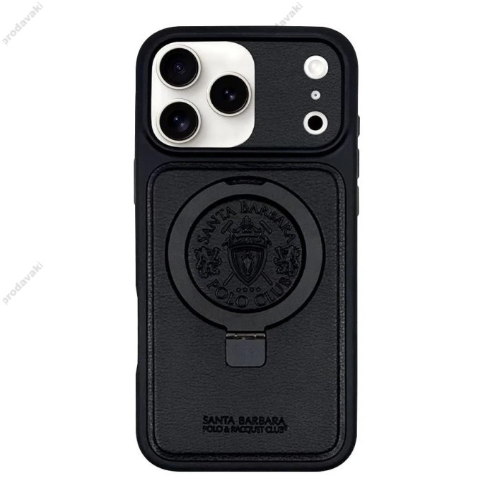 Чохол Polo Santa Barbara & Racquet Club Primo MagSafe iPhone 18 Pro Max Black
