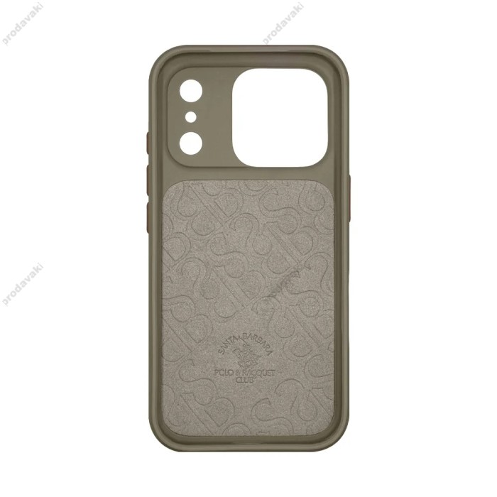 Чохол Polo Santa Barbara & Racquet Club Primo MagSafe iPhone 17 Pro Titanium Grey