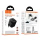 Мережевий адаптер перехідник для розеток HOCO AC29 Changer Universal conversion plug 1000W Black