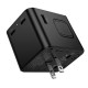 Мережевий адаптер перехідник для розеток HOCO AC30 Changer 4-port universal charger 1000W Black