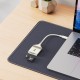Кардрідер HOCO UA40 Crystal 2в1 card reader OTG Type-C White-gold