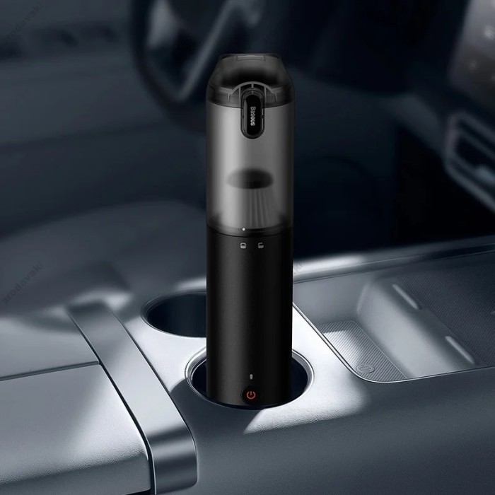 Портативний автомобільний пилосос Baseus A3 lite Car Vacuum Cleaner 12kPa Black (VCAQ050001)