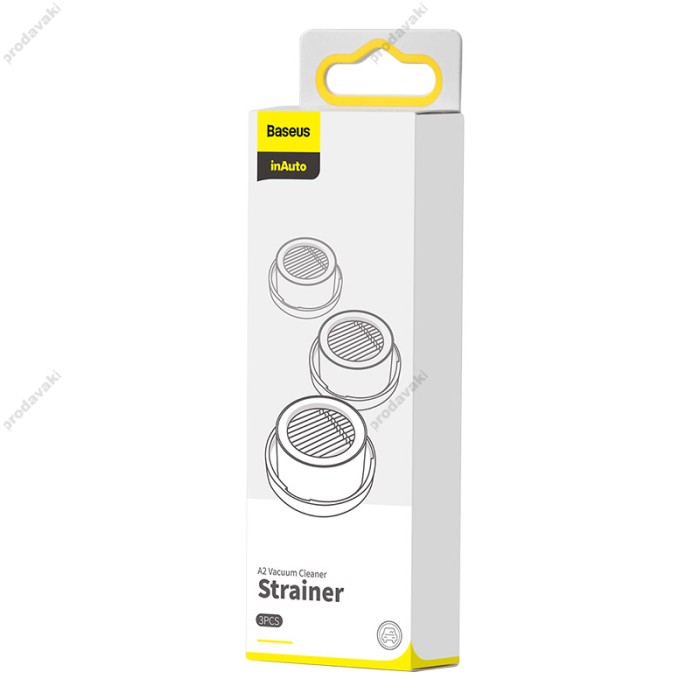 Фільтр для пилососа Baseus A2 Car Vacuum Cleaner strainer 3pcs CRXCQA2-A01