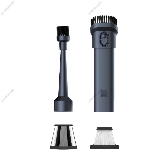 Портативний автомобільний пилосос Momax 1-Move Portable Vacuum Cleaner 16000pa Black Space Gray