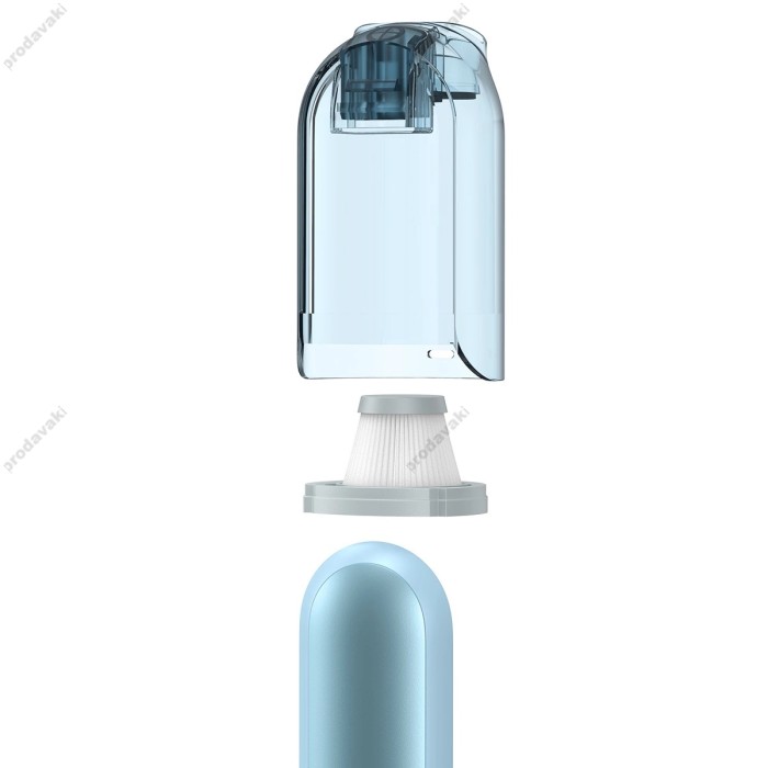 Портативний автомобільний пилосос Baseus A1 Cordless Car Vacuum Cleaner Blue (VCAQ010003)