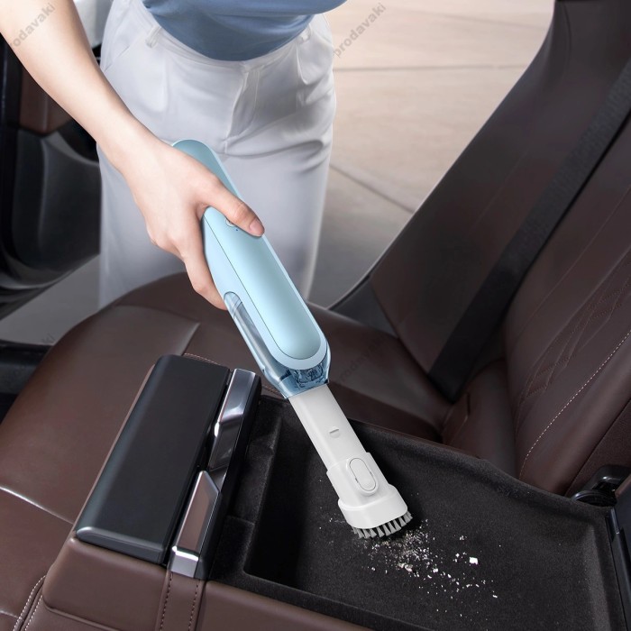 Портативний автомобільний пилосос Baseus A1 Cordless Car Vacuum Cleaner Blue (VCAQ010003)