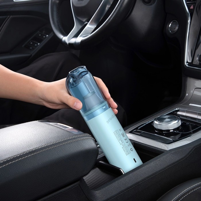 Портативний автомобільний пилосос Baseus A1 Cordless Car Vacuum Cleaner Blue (VCAQ010003)