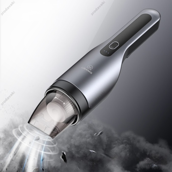 Портативний автомобільний пилосос USAMS US-ZB108 Mini Handheld Vacuum Cleaner Black