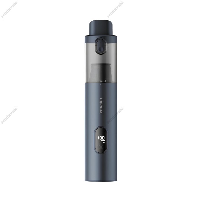 Портативний автомобільний пилосос Momax 1-Move Portable Vacuum Cleaner 16000pa Black Space Gray