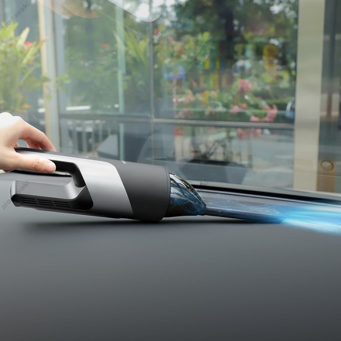 Портативний автомобільний пилосос Hoco PH16 Azure Black