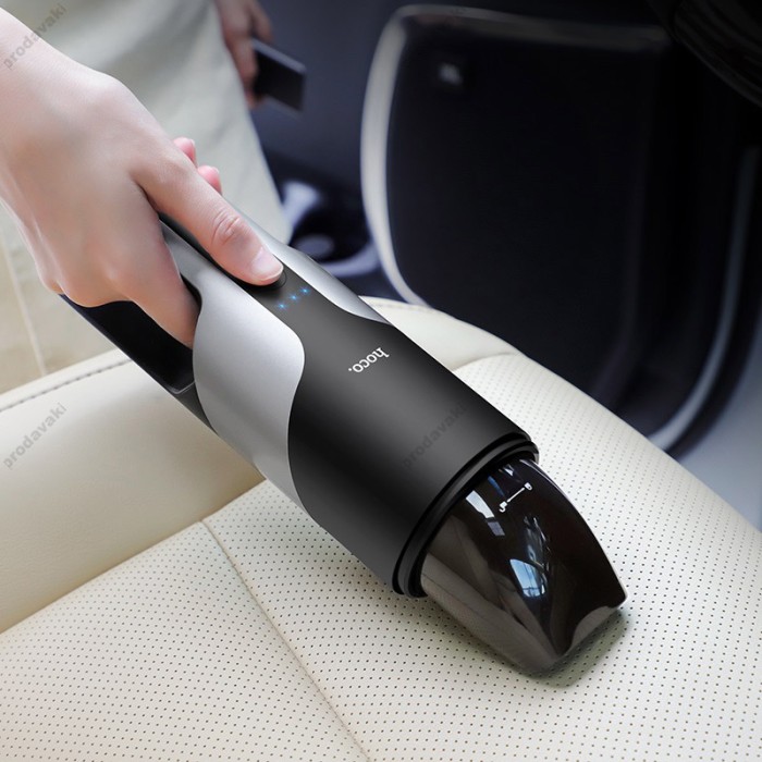 Портативний автомобільний пилосос Hoco PH16 Azure Black