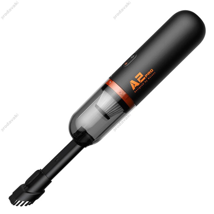 Портативний автомобільний пилосос Baseus A2 Pro Cordless Car Vacuum Cleaner 6000pa Black (VCAQ040001)