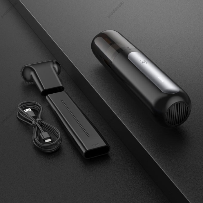 Портативний автомобільний пилосос Hoco ZP1 Cool portable car vacuum cleaner Black