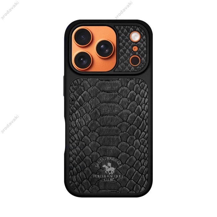 Чохол Santa Barbara Polo & Racquet Club Knight MagSafe iPhone 18 Pro Black