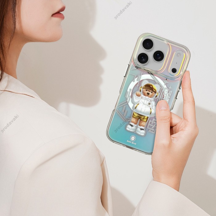 Чохол Zuck Bear Vallen MagSafe iPhone 17 Pro Space Travel