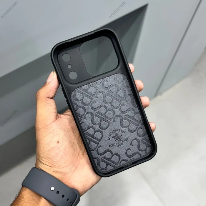 Чохол Polo Santa Barbara & Racquet Club QUESTA MagSafe iPhone 18 Pro Max Black