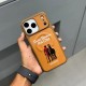 Чохол Polo Santa Barbara & Racquet Club QUESTA MagSafe iPhone 18 Pro Brown