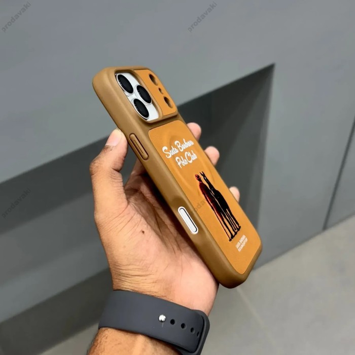 Чохол Polo Santa Barbara & Racquet Club QUESTA MagSafe iPhone 18 Pro Brown