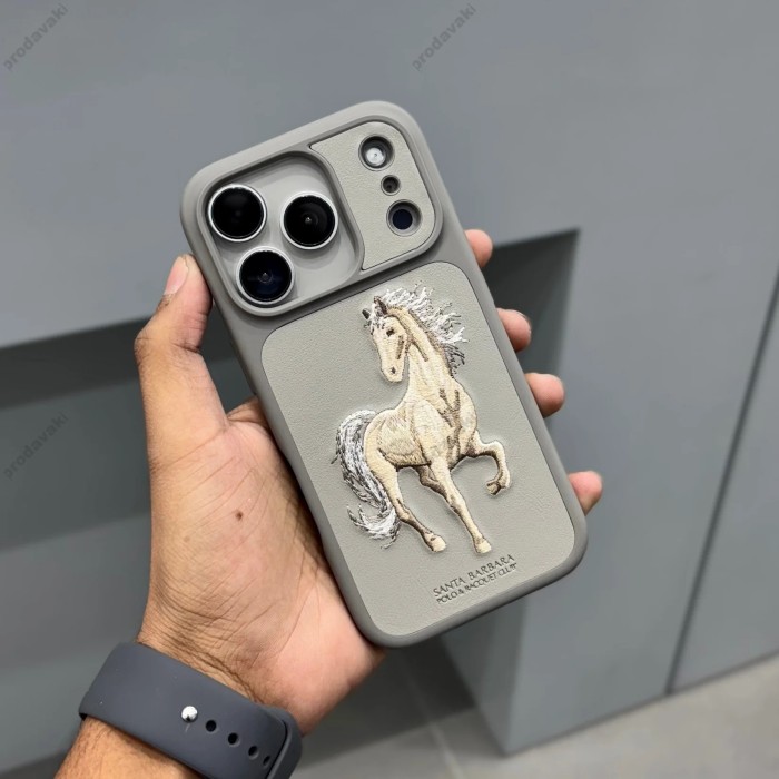 Чохол Polo Santa Barbara & Racquet Club Boris MagSafe iPhone 17 Pro Grey