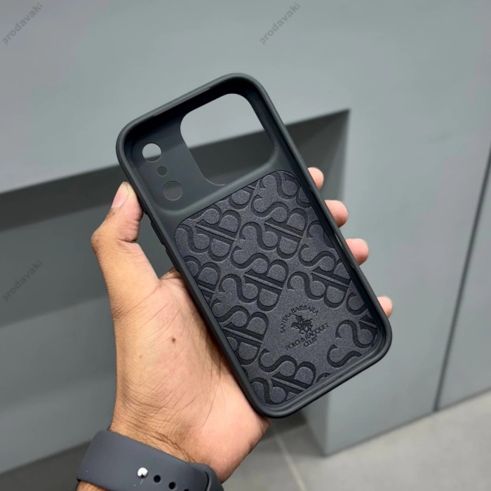 Чохол Polo Santa Barbara & Racquet Club Boris MagSafe iPhone 17 Pro Max Black