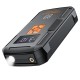 Пусковий зарядний пристрій бустер-компресор Hoco QS2 2in1 Portable Smart Jump Starter Air Pump 600A 8000mAh Black