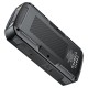 Пусковий зарядний пристрій бустер-компресор Hoco QS2 2in1 Portable Smart Jump Starter Air Pump 600A 8000mAh Black