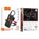 Пусковий зарядний пристрій бустер-компресор Hoco QS2 2in1 Portable Smart Jump Starter Air Pump 600A 8000mAh Black