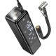 Автомобільний компресор насос Hoco ZP5 May smart air pump Black