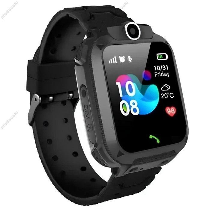 Дитячий смарт-годинник XO H100 Kids Smart Watch 2G Black