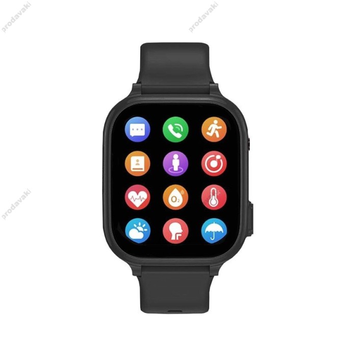 Дитячий смарт-годинник XO H140 Kids Smart Watch 4G Black