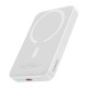 Повербанк портативний акумулятор Power Bank Baseus Magnetic Mini Air MagSafe магнітний 20W 10000 mAh White