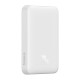 Повербанк портативний акумулятор Power Bank Baseus Magnetic Mini Air MagSafe магнітний 20W 10000 mAh White