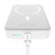 Повербанк портативний акумулятор Power Bank Baseus Magnetic Mini Air MagSafe магнітний 20W 10000 mAh White