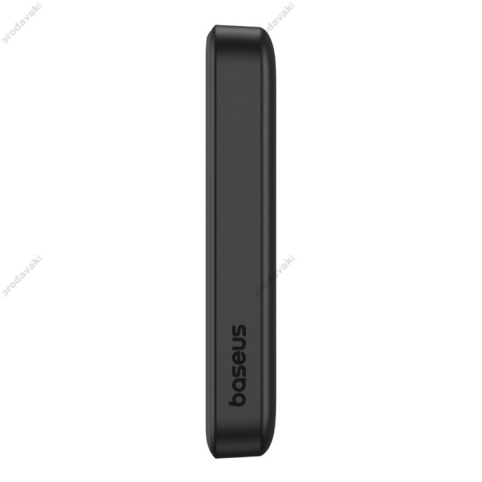 Повербанк портативний акумулятор Power bank Baseus Magnetic Mini Air MagSafe магнітний 20W 10000 mAh Black